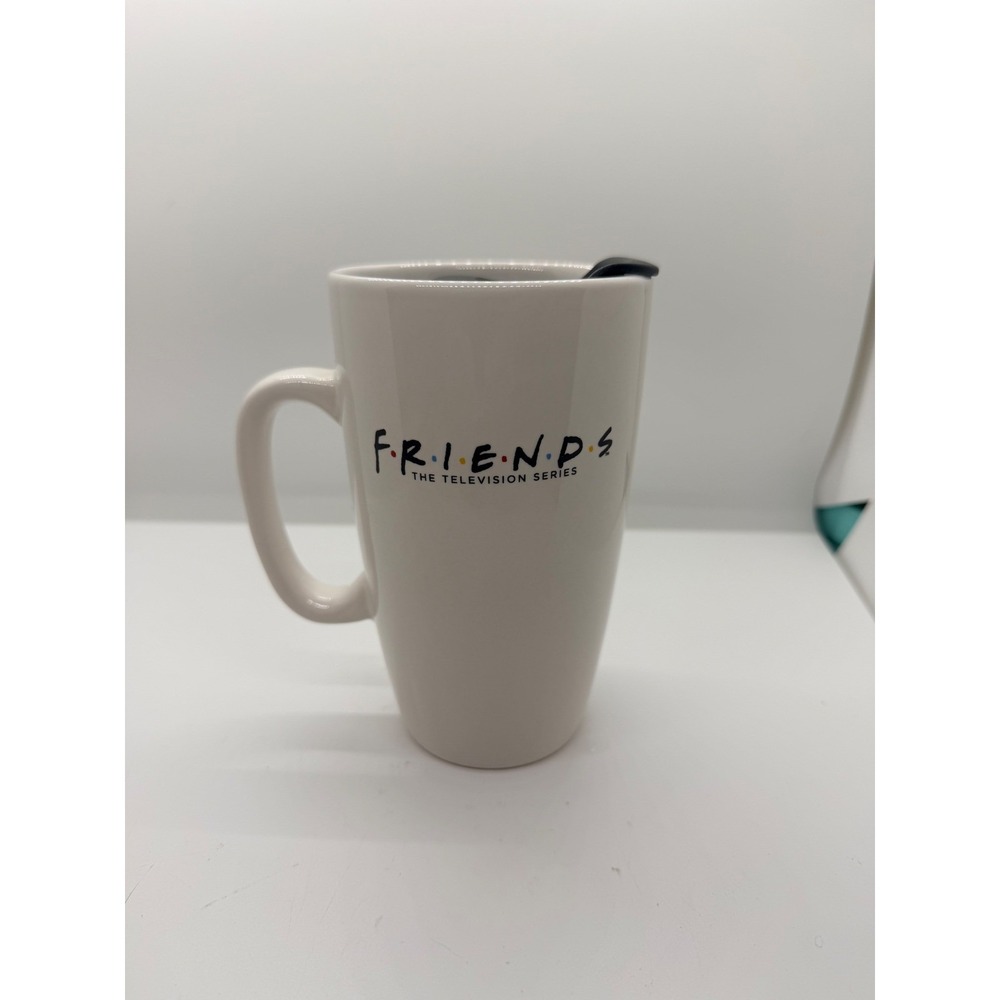 Friends The Television Series Modern Gourmet Foods White Stoneware Travel Mug